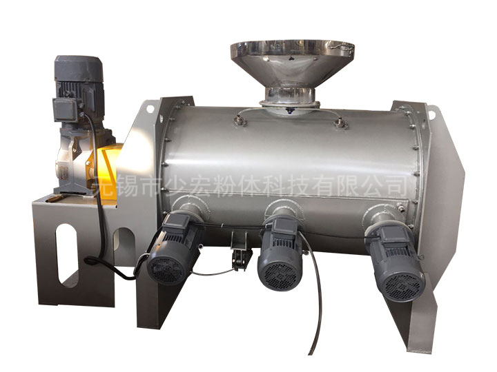 犁刀混合機(jī)配水冷夾套、噴液裝置